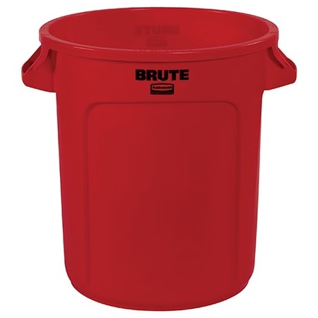 Rubbermaid Rubbermaid Brute Trash Can - 10 Gallon, Red BUY00030841